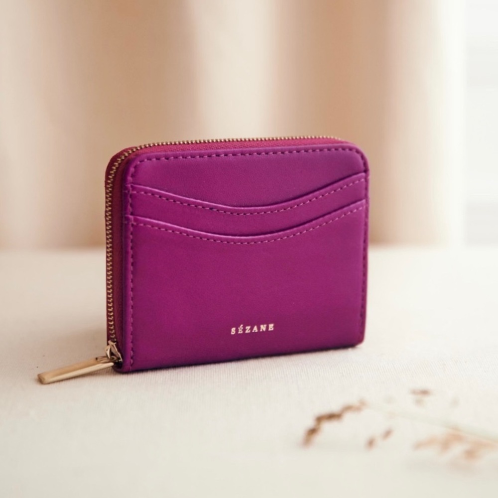 ISO: Sezane Auguste wallet in Magenta